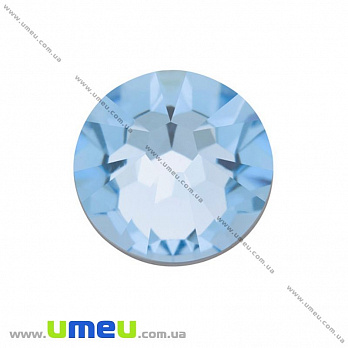Стрази скляні неклейові SS10 (2,8 мм), Блакитні (STR-015202)