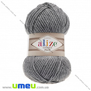 Пряжа Alize Lanagold Plus 100 г, 140 м, Сіра 21 (YAR-034959)