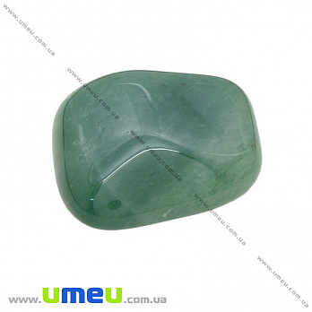 Галтовка Авантюрин зеленый, 28х24х13 мм (POD-033175)