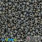 Бісер японський Miyuki круглий RR 11/0 №2002, Сірий матовий (BIS-045675)