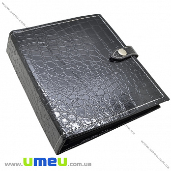 Органайзер-блокнот для готових прикрас, 21х18х5 см, Чорний (INS-035045)