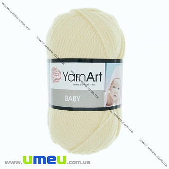 Пряжа YarnArt Baby 50 г, 150 м, Молочная 502 (YAR-025246)