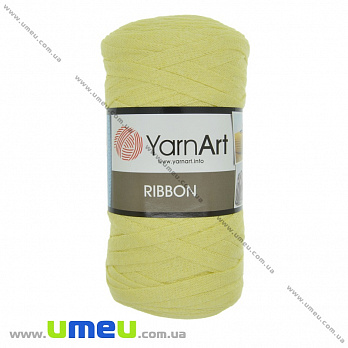 Пряжа YarnArt Ribbon 250 г, 125 м, Желтая светлая 754 (YAR-034925)