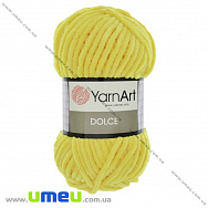 Пряжа YarnArt Dolce 100 г, 120 м, Жовта 761 (YAR-029680)