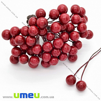Калина, 8 мм, Красная темная (DIF-025710)