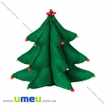 Набор из фетра для создания игрушки, Ёлочка ФН-12, 12х12 см (FLT-034829)