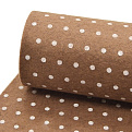 Фетр Горошек 1 мм, 20х28 см, Коричневый (FLT-056449)