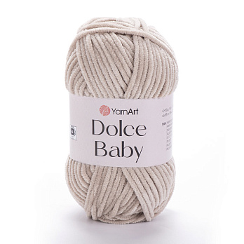 Пряжа YarnArt Dolce Baby 50 г, 85 м, Бежева світла 771 (YAR-061650)