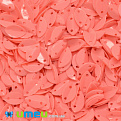 Пайетки Индия лодочка, 9х6 мм, Коралловые (PAI-037988)