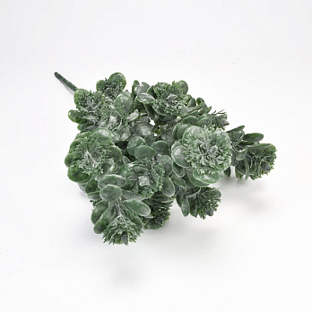 Ветка декоративная, 34 см, Зелёная (DEC-054156)