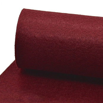Фетр 1 мм, 20х28 см, Бордовый (FLT-011213)