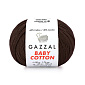 Пряжа Gazzal Baby Cotton №3436, 50 г, 165 м, Коричнева (YAR-060767)