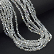 Намистини Біконус, 3х2,5 мм, Прозорі АВ (BUS-057460)