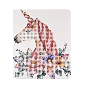 Набір алмазного живопису на картоні 25х21 см, Єдиноріг (SXM-056395)