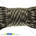 Шнур паракорд семіжільний меланж 4 мм, Хакі (LEN-024914)