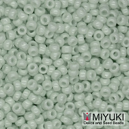 Бисер японский Miyuki круглый RR 8/0 №3318, Мятный светлый (BIS-045990)