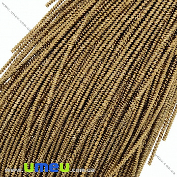 Канитель фигурная зиг-заг 2,5 мм, Коричневая (KNT-028051)