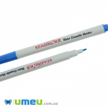 Маркер для тканини Kearing 1 мм змивається водою, Блакитний (SEW-037394)