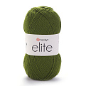 Пряжа YarnArt Elite 100 г, 300 м, Оливковая 39 (YAR-023287)