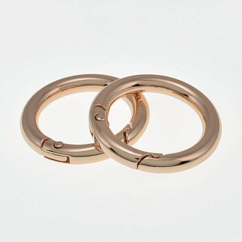 Кільце для сумки металеве, 35 мм, Золото (BAG-058421)