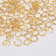 Колечки из нерж. стали, 5 мм, 0,6 мм, Покрытие 18 kt (STL-062225)