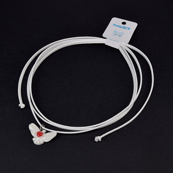 Підвіска Горлиця на шнурку, 30х17 мм (BUS-059007)