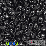 Бісер японський Miyuki LMA №401, 4х7 мм, Чорний (BIS-036726)