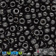 Бисер японский Miyuki круглый RR 6/0 №401, Черный (BIS-046010)