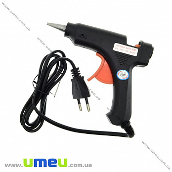 Клеевой пистолет для силиконового клея малый, 20 Вт, 135х110 мм (INS-019888)