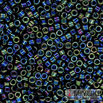 Бісер японський Miyuki Delica 11/0 DB005, Ірис синій (BIS-045213)