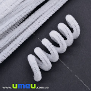Синельний дріт, Білий, 30 см (DIF-017996)