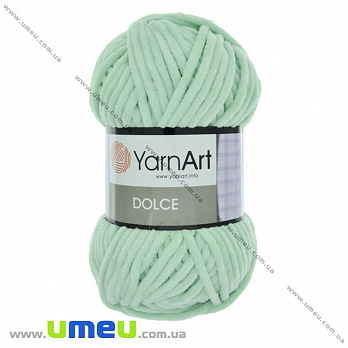 Пряжа YarnArt Dolce 100 г, 120 м, Мятная 753 (YAR-029682)