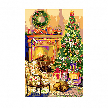 Картина по номерам 20х30 см, Праздничный вечер (SXM-051539)