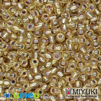 Бисер японский Miyuki круглый RR 8/0 №1003, Золотистый АВ (BIS-045976)