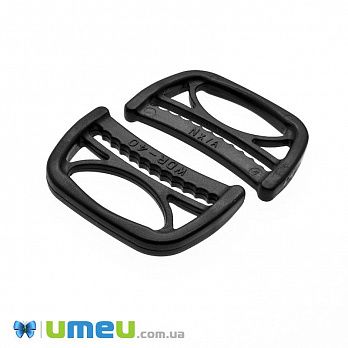 Полукольцо пластиковое ITW Nexus (США), Черное, 40 мм (BAG-044353)