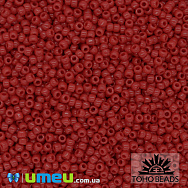 Бісер японський TOHO Круглий 11/0 №45А, Червоний (BIS-043215)
