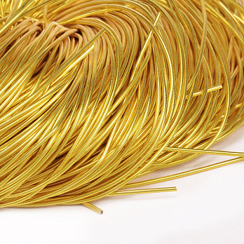 Канитель гладкая 1 мм, Золотистая (KNT-051260)
