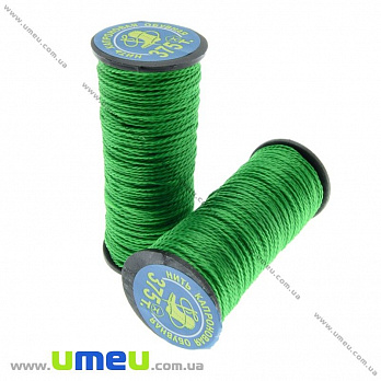 Нитка капронова (взуттєва) 375 т, Зелена, 20 м (MUL-021132)