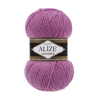 Пряжа Alize Lanagold 100 г, 240 м, Сиреневая 28 (YAR-025347)