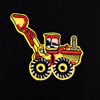 Термоаппликация детская Экскаватор, 6,5х6 см (APL-055130)