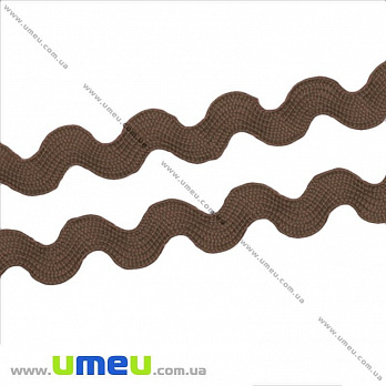 Тасьма березка, 5 мм, Коричнева (LEN-014507)