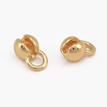 Калоти, 6х4х3,5 мм, Латунь з покриттям 18 kt (STL-062256)