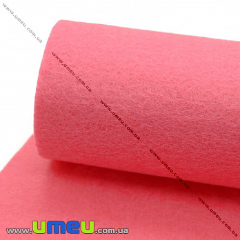Фетр 1 мм, 30х30 см, 160 Коралловый светлый (FLT-011388)