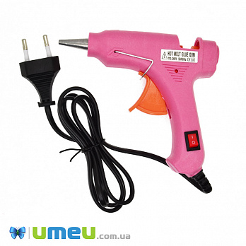 Клеевой пистолет для силиконового клея малый, 20 Вт, 135х105 мм (INS-048666)