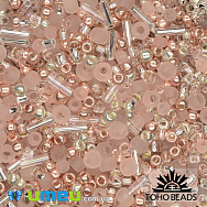 Бісер японський TOHO MIX-3213, Персиковий світлий (BIS-040502)