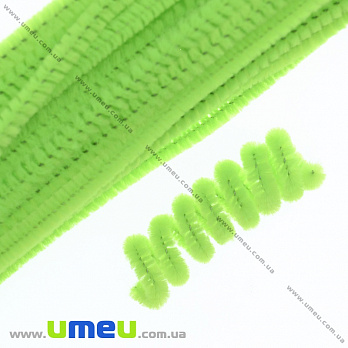 Синельная проволока, Салатовая, 30 см (DIF-035774)