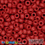 Бисер японский Miyuki круглый RR 6/0 №408, Красный (BIS-046018)