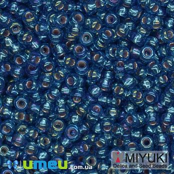 Бисер японский Miyuki круглый RR 8/0 №1025, Голубой АВ (BIS-045981)