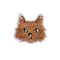 Термоаппликация, Котик, 4х3,5 см (APL-060140)
