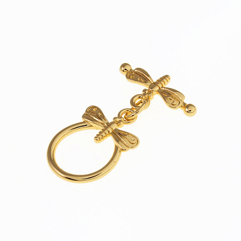 Тогл Метелики, 17х16 мм, Латунь з покриттям 18 kt (ZAM-055395)